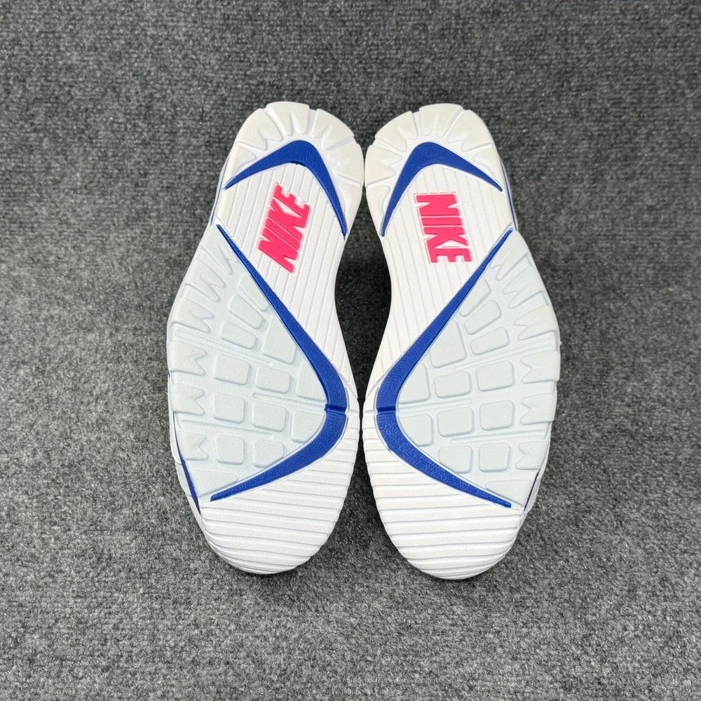 Nike Air Cross Trainer 3 Low Sneaker Men 11 White Hyper Pink Racer Blue Athletic